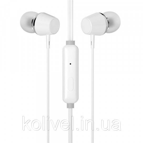 Навушники з мікрофоном HP DHE-7000 (мобільна гарнітура) White (DHE-7000WT) Київ - фото 2