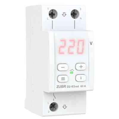 Реле напруги ZUBR D2-63 red (4820120221736) Вінниця