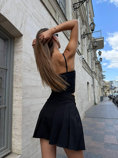 Жіноча базова спідниця костюмний креп Одеса - фото 4