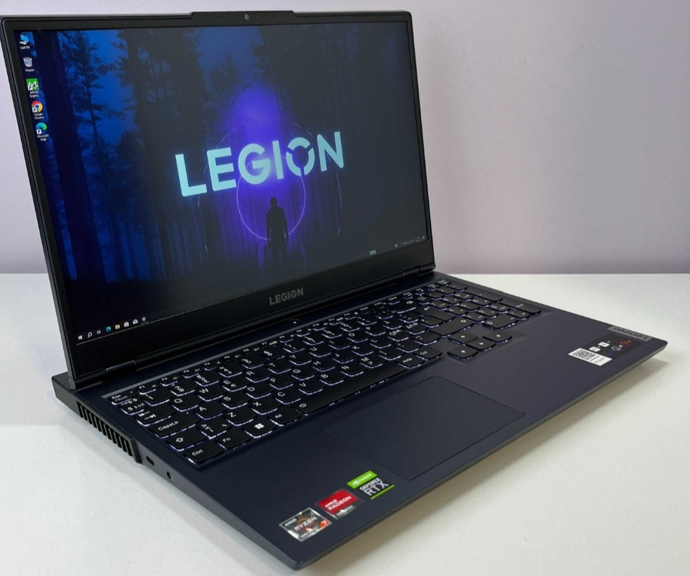 Lenovo Legion 5 2k 165Hz Ryzen 7 5800H RTX 3060 130W SSD 512Gb 16Gb Ноутбук Київ - фото 4