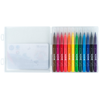 Фломастери Kite Creative пензлики 12 кольорів (K-1150) Вінниця - фото 3