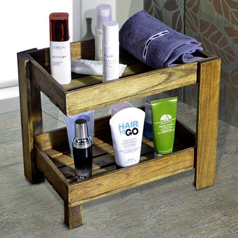 Настільна полиця для ванної "Бангемі" мускат Миколаїв - фото 1