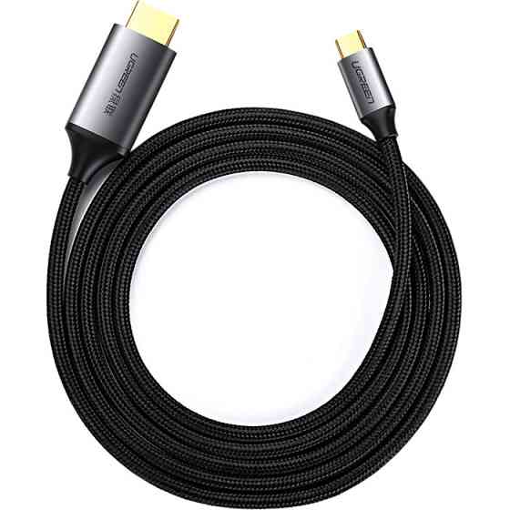 Перехідник UGreen USB-C to HDMI MM142 50570 (Сірий, 1.5 м) Миколаїв