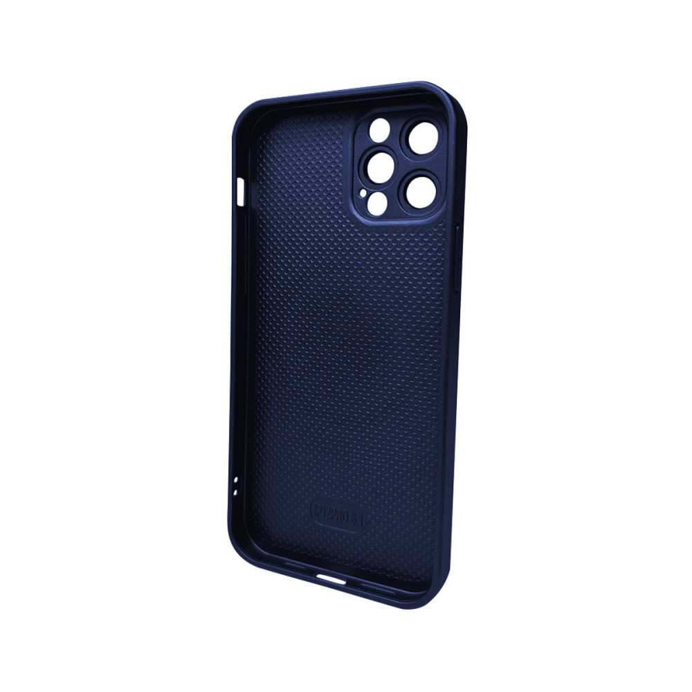 Чохол для смартфона AG Glass Matt Frame Color MagSafe Logo for Apple iPhone 12 Pro Navy Blue Киев - изображение 2