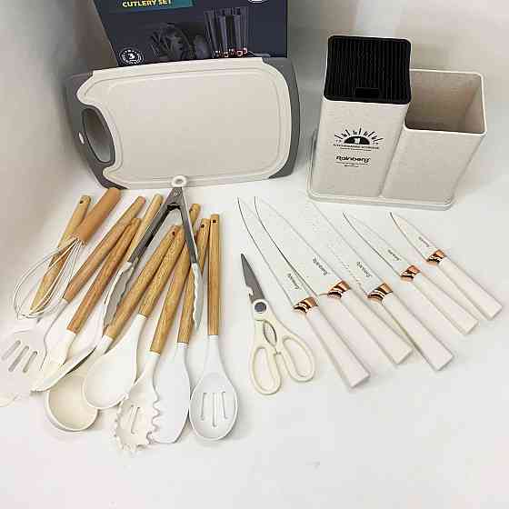 Набір силіконових приладів для кухні, Предмети кухонного начиння, Приналежності для кухаря LA-42 Львів