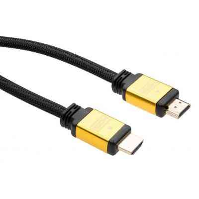 Кабель мультимедійний HDMI M to HDMI M 1.8m V2.0 Vinga (VCPDCHDMI2VMM1.8BK) Вінниця