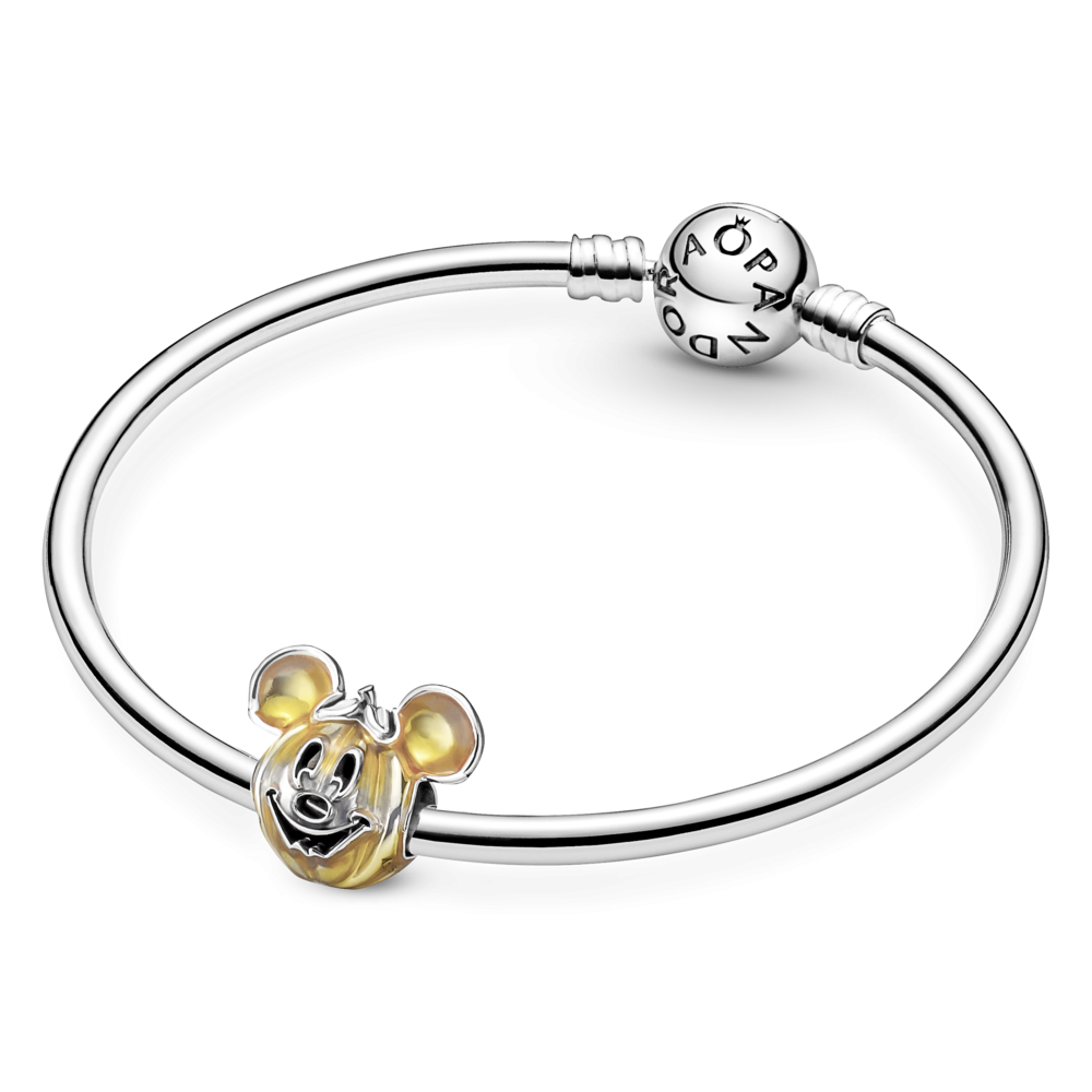 Серебряный шарм Бусина 