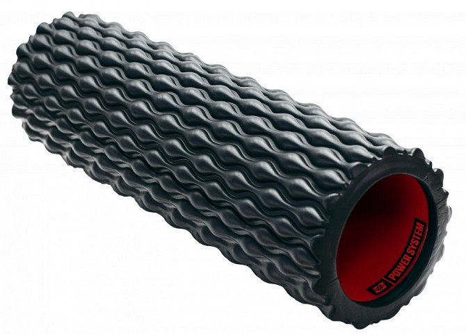 Масажні ролики Power System PS-4118 PHYSIX Roller Black Кам'янське - фото 1