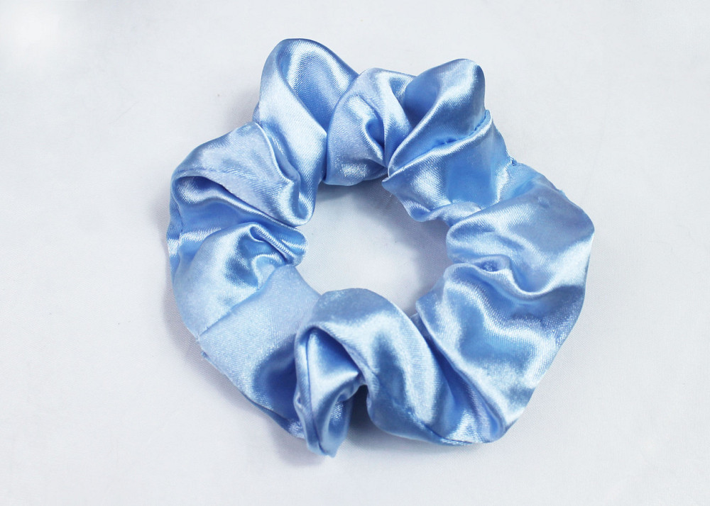 Гумка для волосся атласна Блакитний Харків - фото 1