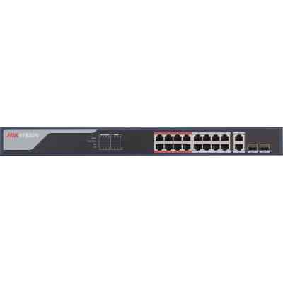 Коммутатор сетевой Hikvision DS-3E1318P-EI(B) Винница