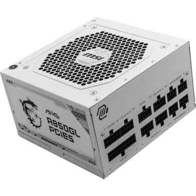 Блок питания MSI 850W (MAG A850GL PCIE5 WHITE) Винница