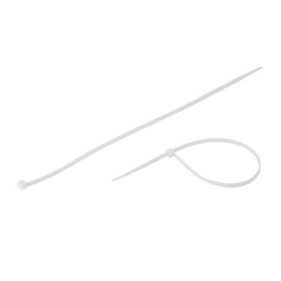 Хомут пластиковый, 3,6×250 мм, 100 шт/упак, белый INTERTOOL TC-3625 Киев