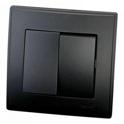 LESYA Выключатель двойной антрацит Lezard Харьков - изображение 2