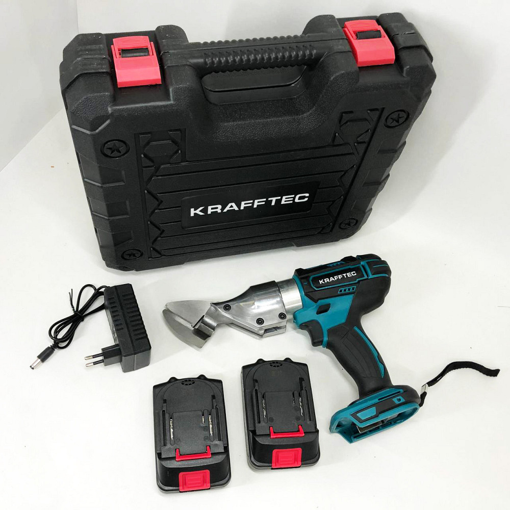 Електричні ножиці для різання металочерепиці Krafftec DJS130R, Електричні BL-674 Ножиці висічні Київ - фото 8