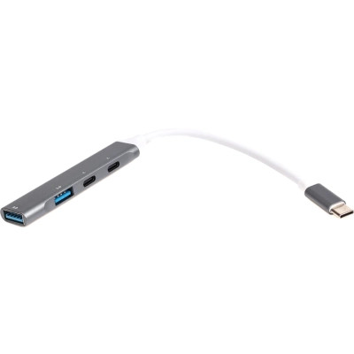 Концентратор Maxxter USB-C to 1xUSB 3.0 + 1xUSB 2.0 + 2xUSB-C (HU3C-4P-03) Вінниця - фото 2
