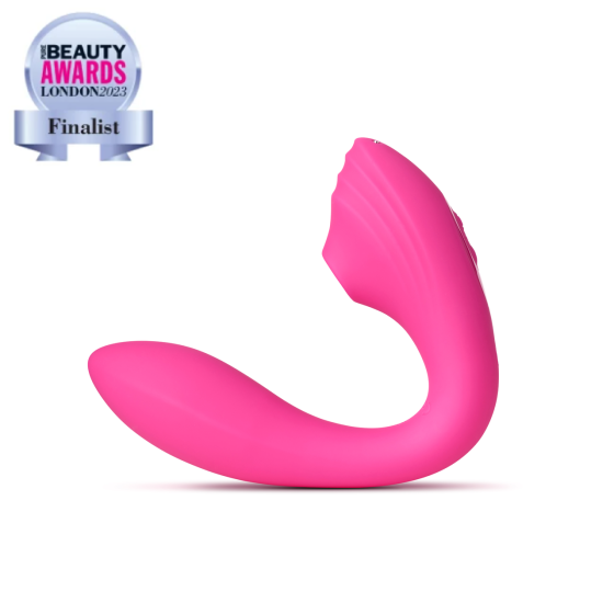 Вакуумный вибратор 2 в 1 Pearl Vibe, розовый, So Divine (Великобритания) Sex Aura Киев