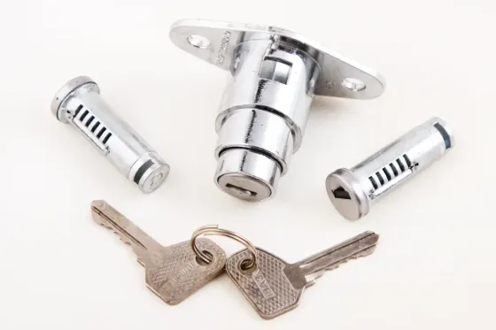 Замок багажника 2106 з циліндрами хром. Ji Tong Вінниця