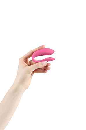 Смарт-вибратор для пар We-Vibe Sync Lite Pink, 10 виброрежимов, можно совмещать с проникающим сексом Sex Aura Киев