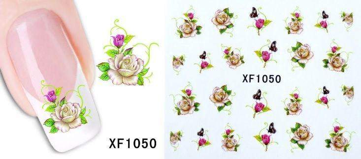 Наклейки для ногтей XF1050 Киев - изображение 2