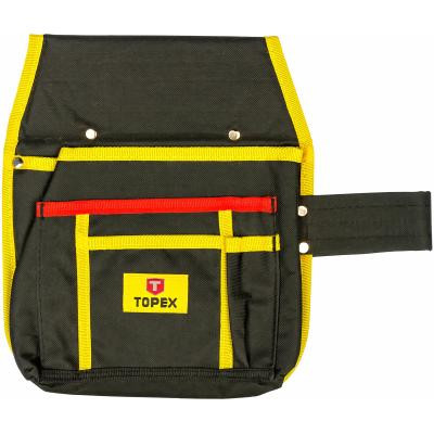 Сумка для інструмента Topex карман 4 гнiзда, петля для молотка (79R431) Вінниця - фото 1