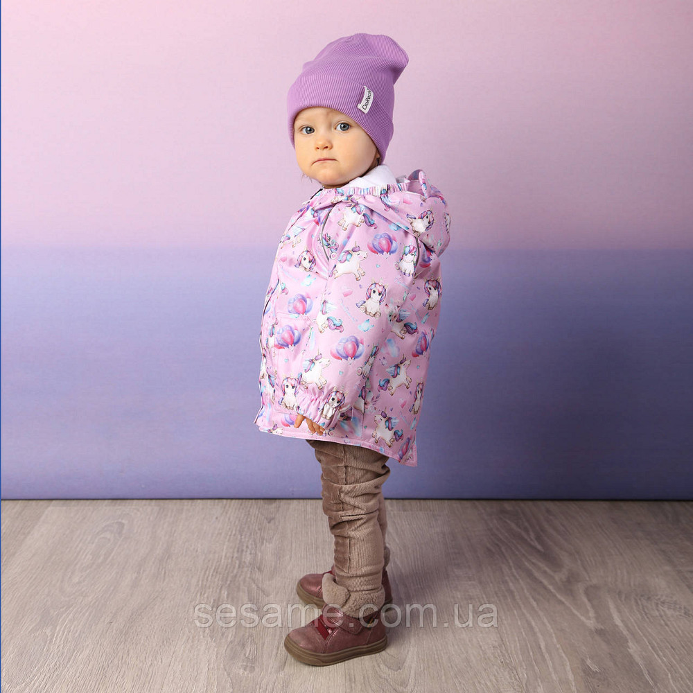 Дитяча Куртка-парку демісезонна Єдинороги Харків - фото 7