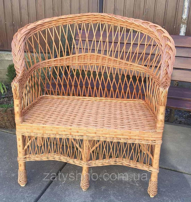 Диван плетеный маленький 100 см Киев - изображение 6