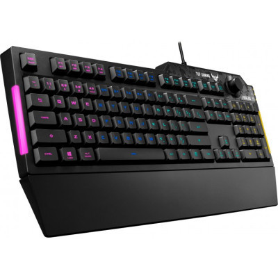 Клавиатура ASUS TUF Gaming K1 USB UA Black (90MP01X0-BKMA00) Винница - изображение 4