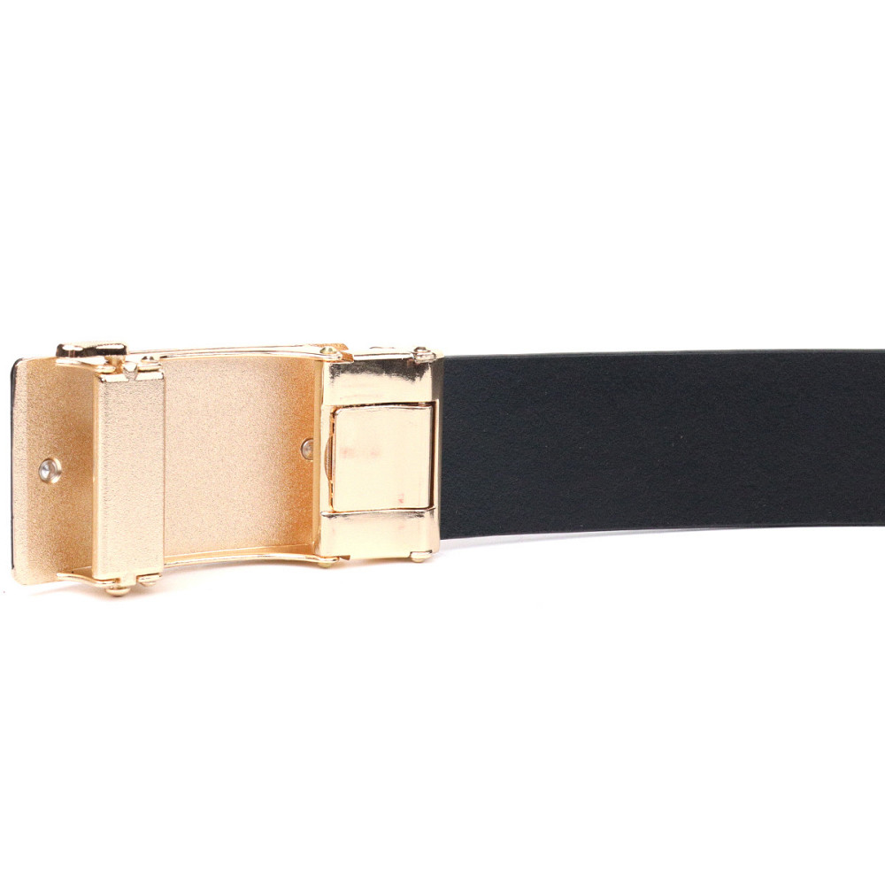 Двусторонний ремень для мужчин из натуральной кожи Vintage 21479 Коричневый Киев - изображение 3