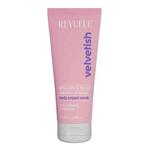 Скраб для тела Brilliance Blaze с витаминами и энзимами Velvetish Revuele 200 мл Киев