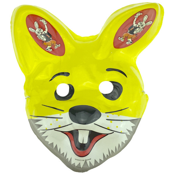 Маска детская пластмассовая Зайчик 12 шт Киев - изображение 1