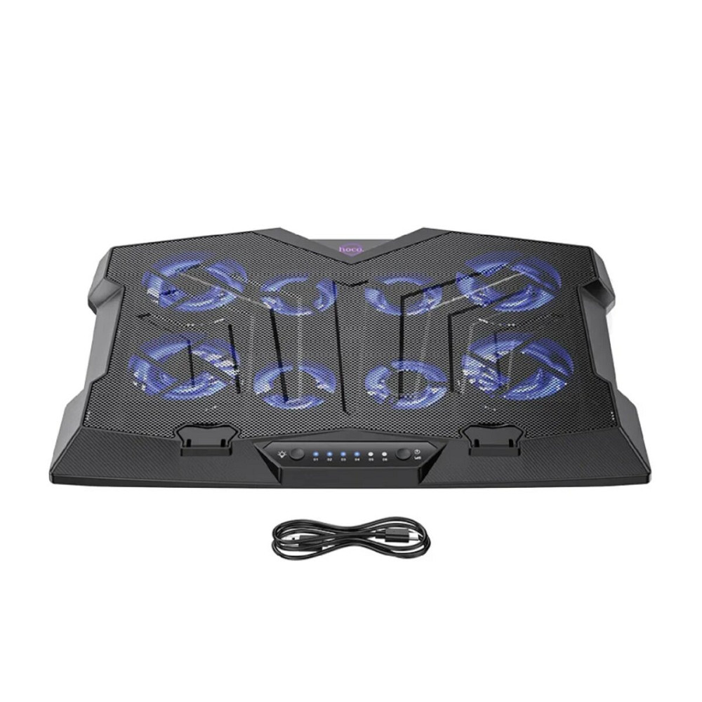 Підставка для ноутбука HOCO GM27 Monte notebook cooling fan Black (6942007614504 ) Киев - изображение 4