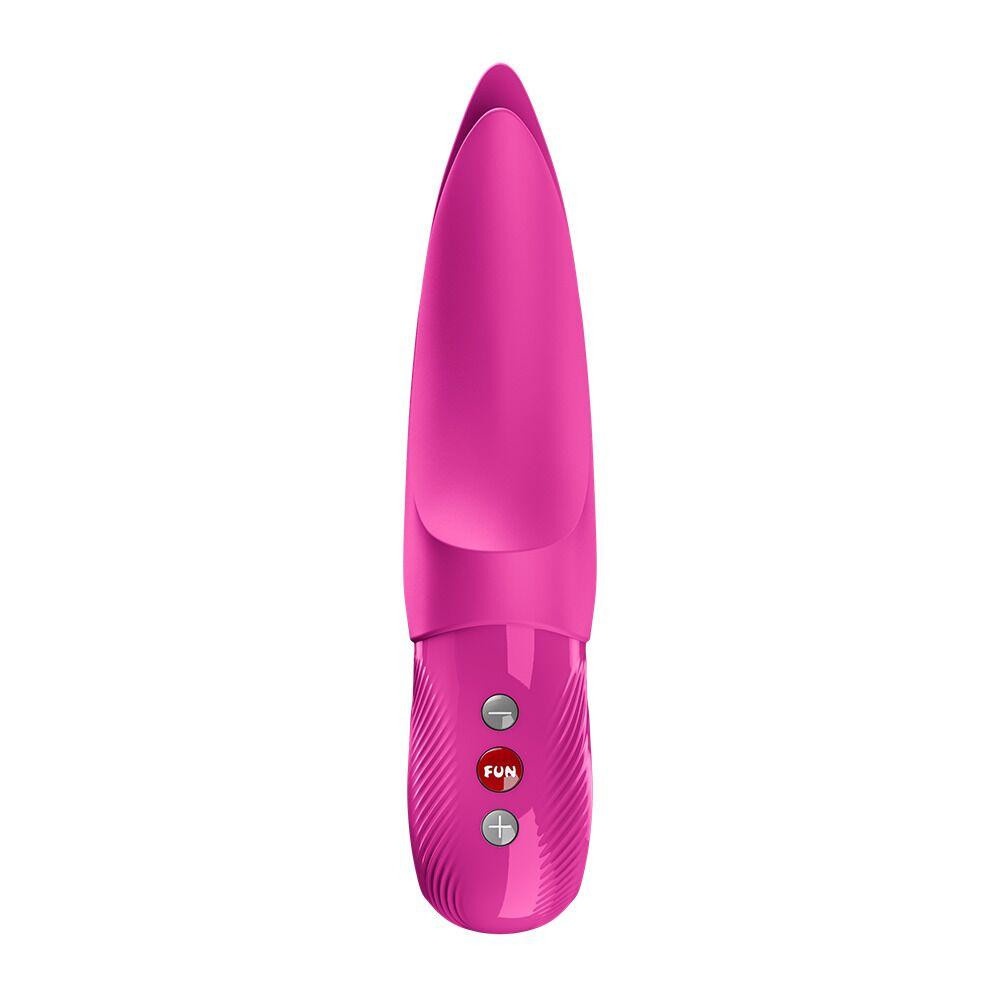 Вібратор для клітора Fun Factory VOLTA Magenta, гнучкий подвійний кінчик Sex Aura Київ - фото 4