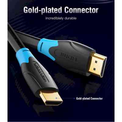 Кабель HDMI M - M, 5.0 м, V1.4, 4K 60Гц, PVC Vention Винница