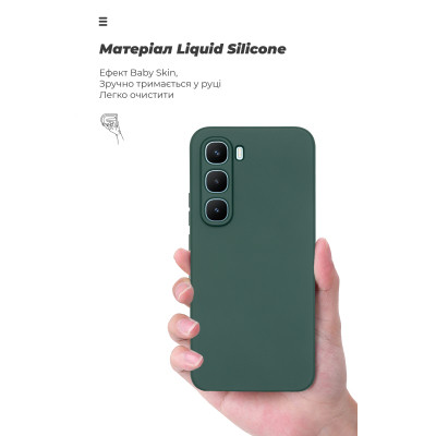 Чехол для мобильного телефона Armorstandart ICON Infinix Hot 60 Pro 4G Camera cover Dark Green (ARM88674) Винница - изображение 7