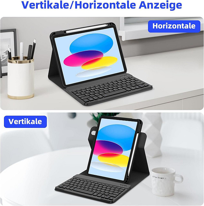 Клавиатурный чехол для iPad 11-го поколения 2025 / 10-го поколения 2022 11