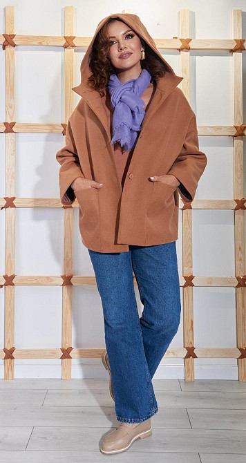 Пальто комфортного силуєта (50) Київ - фото 1