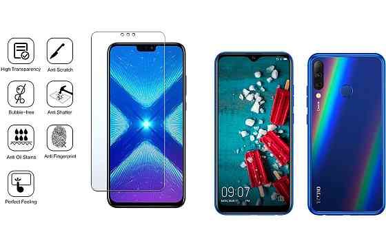 Защитное стекло NeoGlass для Tecno Camon 11S (CB7) – ультрапрозрачное и устойчивое Киев