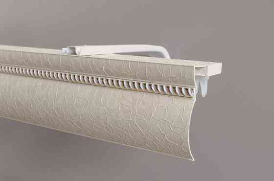 Алюмінієвий карниз БР-12 Бежевий креш, молдинг на вибір 3 Бровари