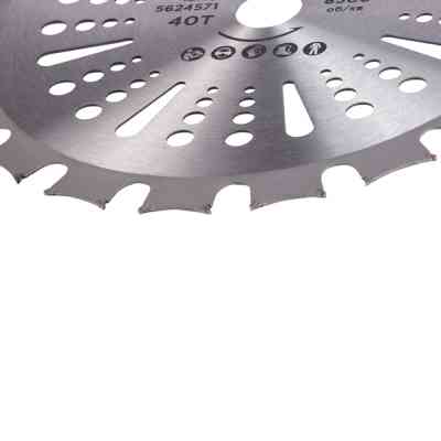 Нож для триммера Sigma с твердосплавными напайками 255x25.4мм 40Т двусторонний (5624571) Винница