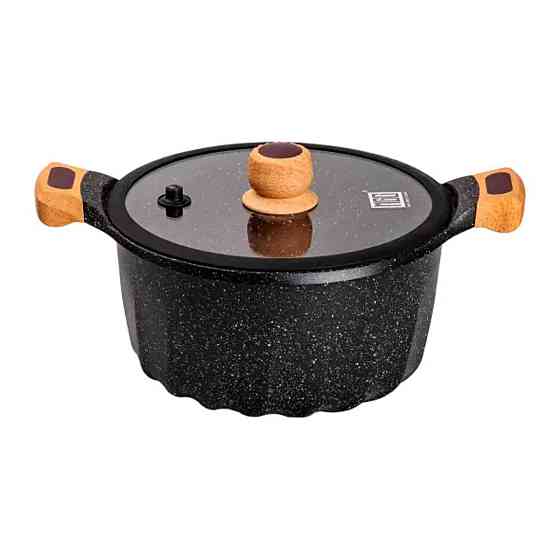 MGC Набір посуду, комплект з 4 каструль і сковорідок, MGC, чорний HP-4-404B Коломия