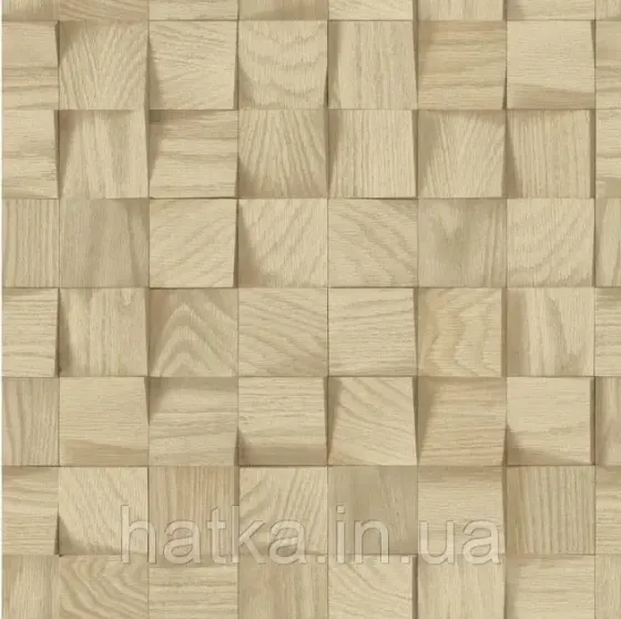 Шпалери вінілові на флізеліні Rasch Clasik 0,53х10 під дерево під паркет світло-коричневі Київ