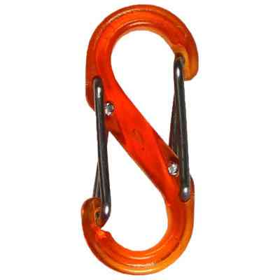 Карабин туристический Nite ize Plastic Carb S Biner Size 4 NI674 Orange (4823082709557) Винница
