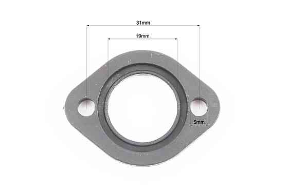Пластина патрубка карбюратора (пластик) 4500/5200 Киев