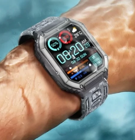 Смарт-годинник наручний Lige BW0417 Чорний Вінниця