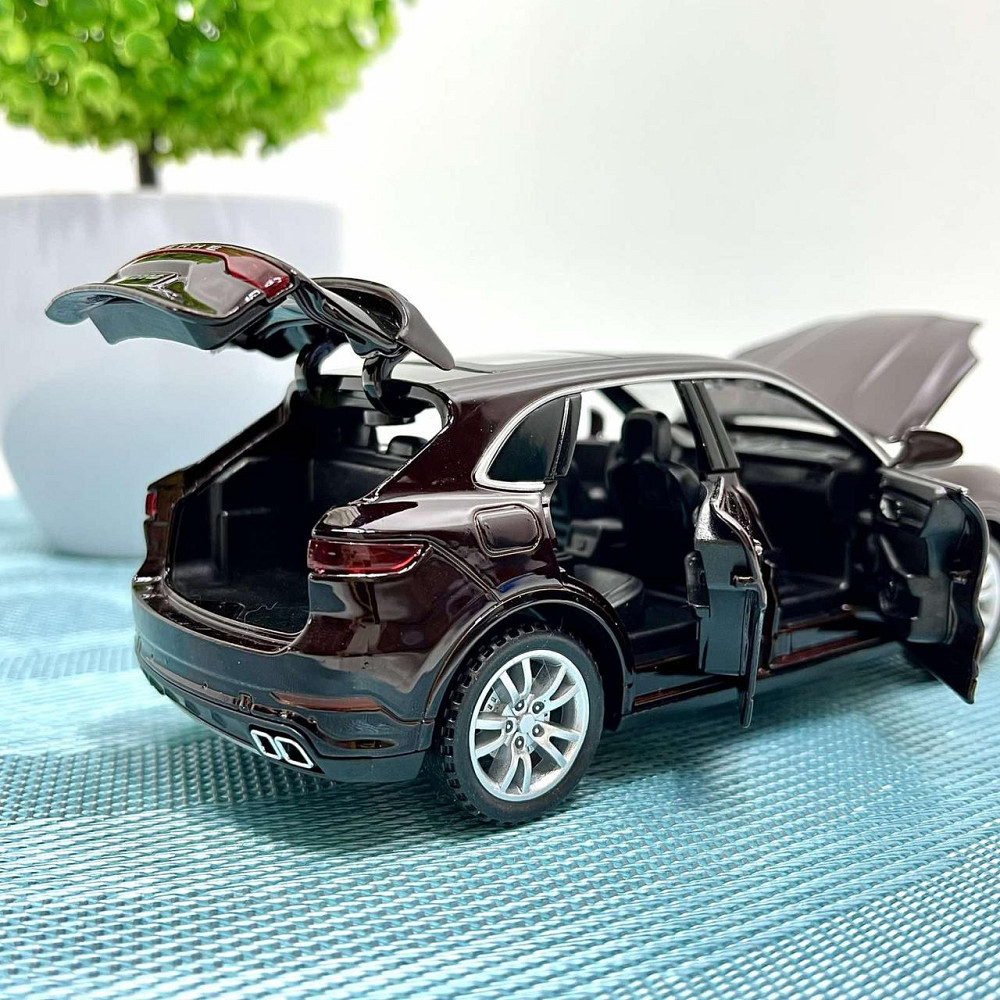 Машинка металева АвтоЕксперт Porsche Cayenne 5 1:32 світло/звук Темно-коричнева (24705) Чернігів - фото 8