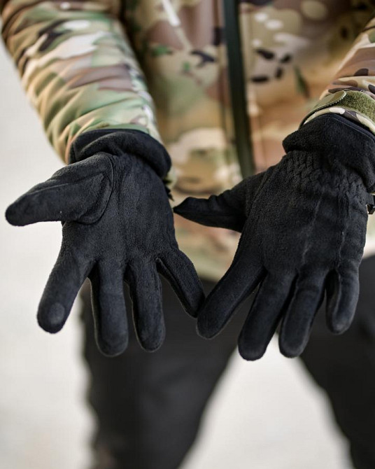 Рукавички флісові JET Black ПП8210 Одеса - фото 3