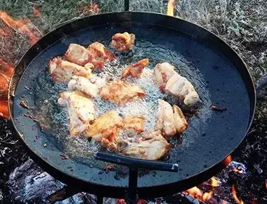Мангал сковорода з диска, борони для пікніка смаження мангал 80 Київ - фото 4
