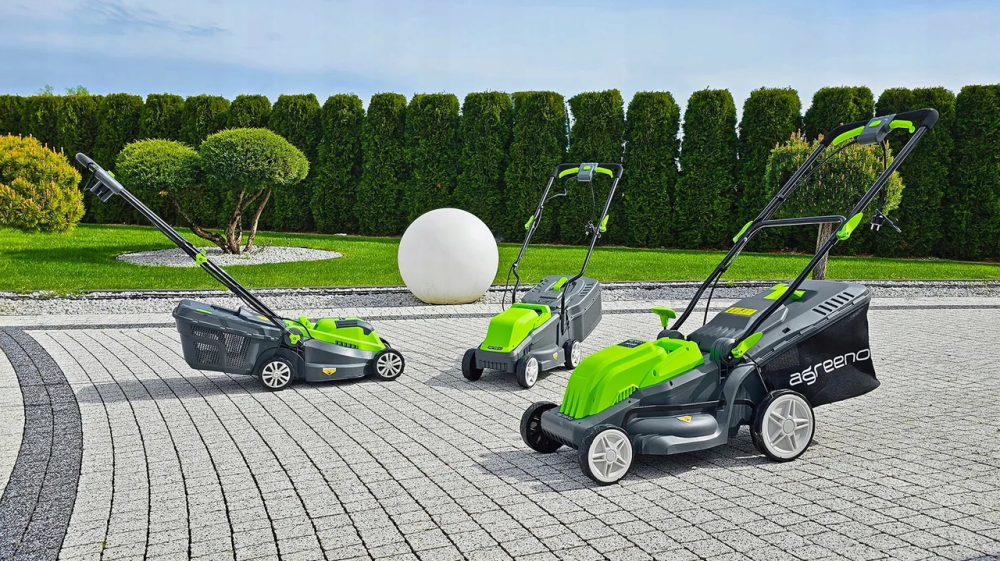 Газонокосарка електрична AGREENO 32см 28л (Польща) Київ - фото 20