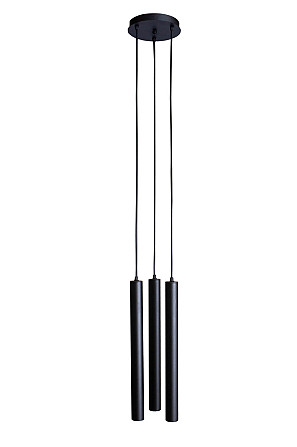 Светильник подвесной трубки Е14-3 Elegant NL 4045-3R BK Киев - photo 3
