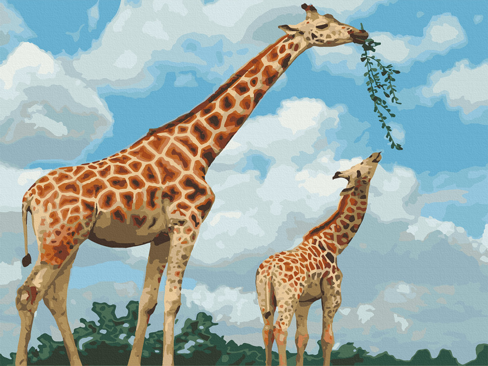 Картина за номерами. Art Craft "Грація савани" 40х50 см 11634-AC Вінниця - фото 1